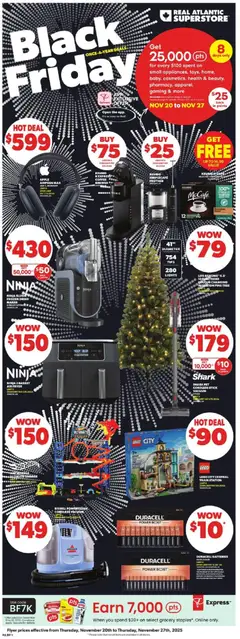 Preview of leaflet Black Friday from shop Atlantic Superstore is valid from Nov 20, 2025