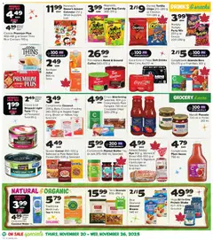 Preview of leaflet Weekly flyer / circulaire from shop Thrifty Foods is valid from Nov 20, 2025 | Page: 11