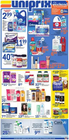 Preview of leaflet Uniprix weekly flyer / circulaire from shop Uniprix is valid from Apr 09, 2026
