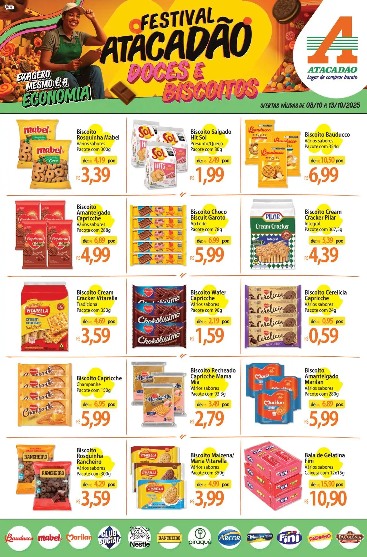 Atacadão folheto "Ofertas - PE" válido a partir de 08/10/2025 - número de página 1