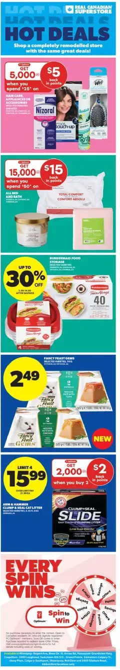 Preview of leaflet Real Canadian Superstore weekly flyer - MB from shop Real Canadian Superstore is valid from Apr 09, 2026
