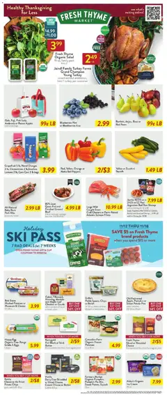 Ad Preview of Fresh Thyme Weekly Ad from 11/12/2025 | Page: 3