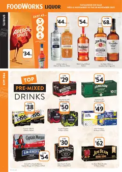 Preview of catalogue Liquor VIC from shop Foodworks valid 12/11/2025