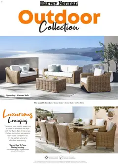 Preview of catalogue Outdoor Furniture Collection from shop Harvey Norman valid 10 Oct 2025