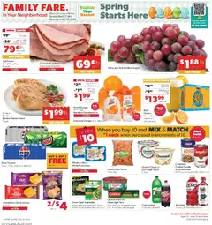 Ad Preview of Family Fare Family Fare Weekly Ad from 03/22/2026