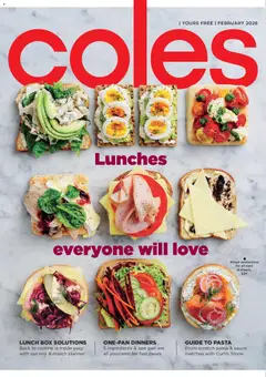 Preview of catalogue February 2026 from shop Coles valid 05/02/2026