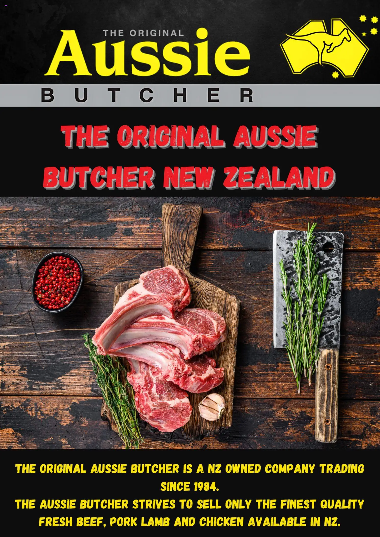 Preview of catalogue Catalogue from shop Aussie Butcher valid 24 Nov 2025