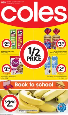 Preview of catalogue Coles catalogue from shop Coles valid 15/04/2026
