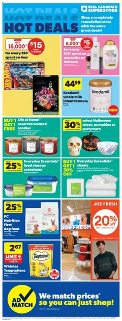 Preview of leaflet Weekly Flyer - NU from shop Real Canadian Superstore is valid from Oct 16, 2025