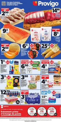 Preview of leaflet Weekly flyer / circulaire from shop Provigo is valid from Jul 31, 2025