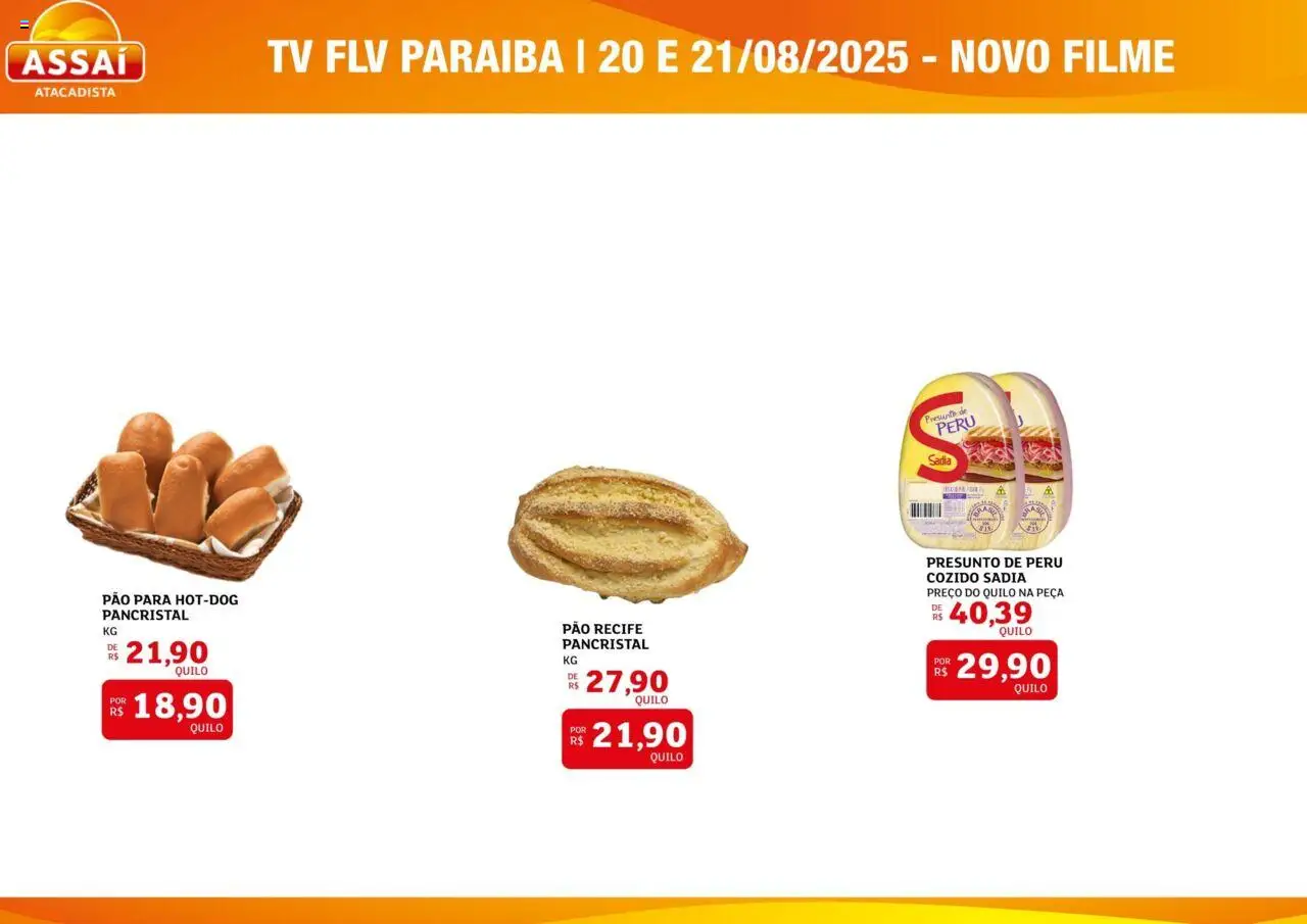 Assaí Atacadista folheto "Encarte - PB" válido a partir de 19/09/2025 - número de página 1