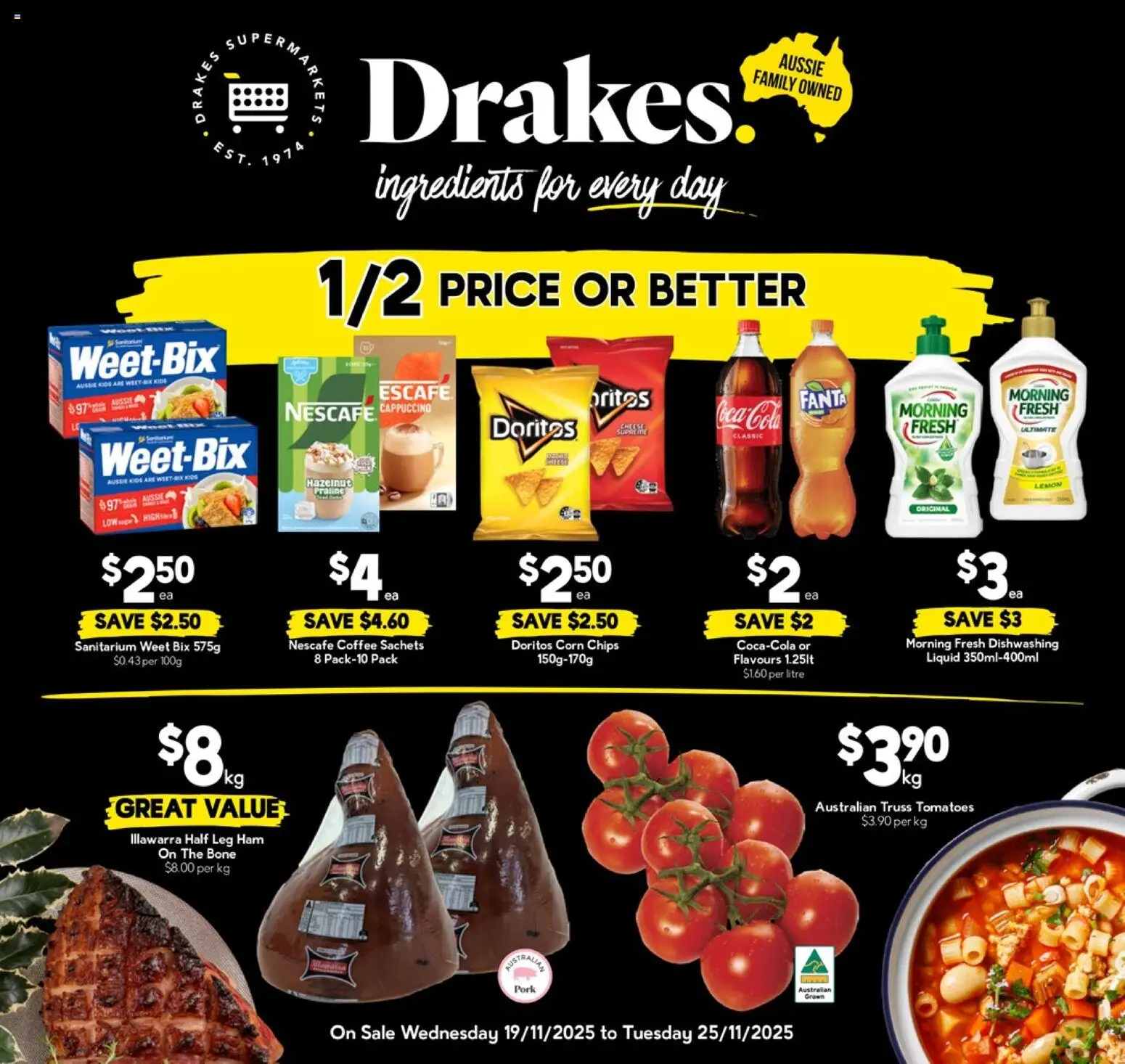 Preview of catalogue Catalogue QLD from shop Drakes valid 19/11/2025