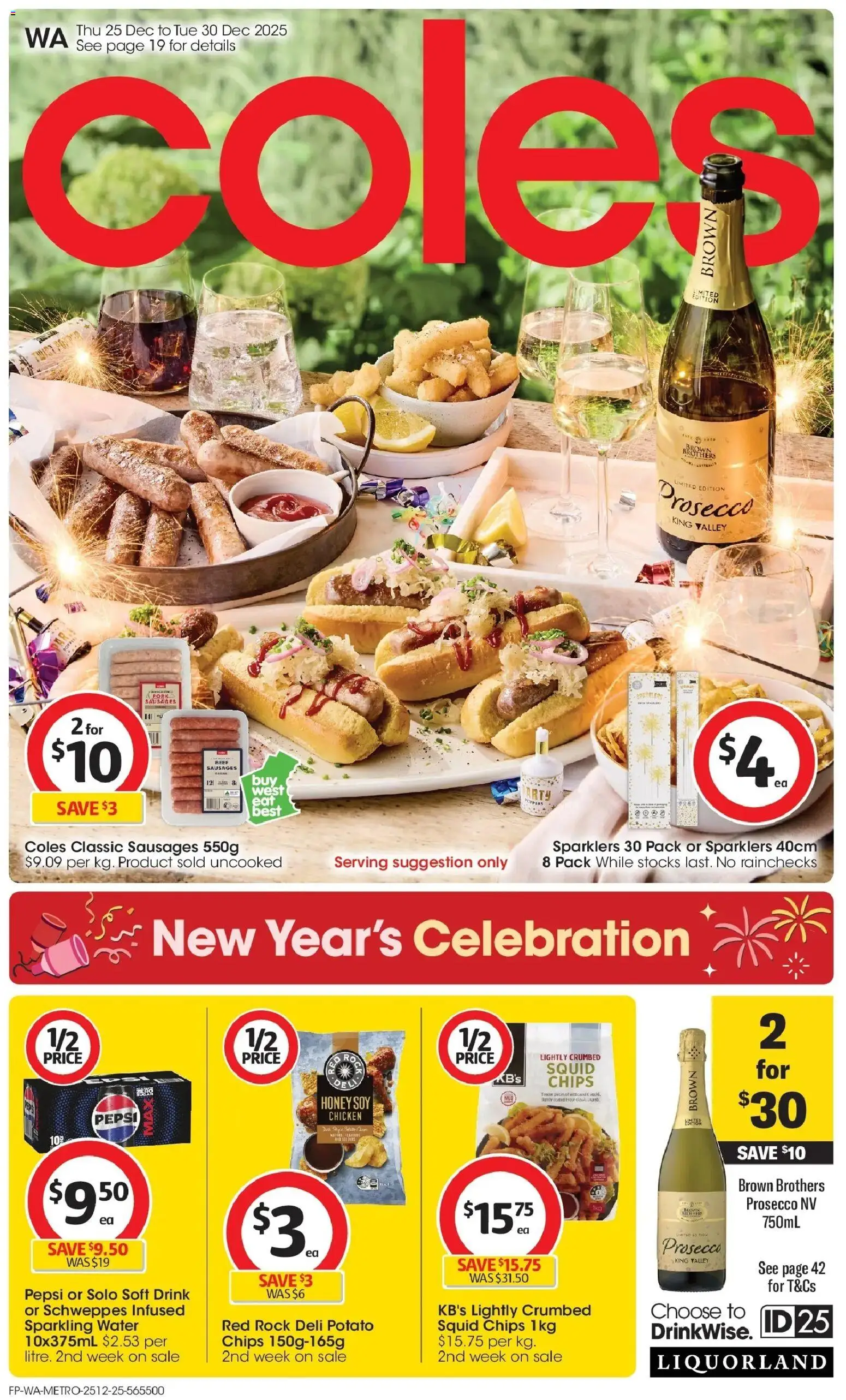 Preview of catalogue Coles Catalogue - 26th December from shop Coles valid 25/12/2025