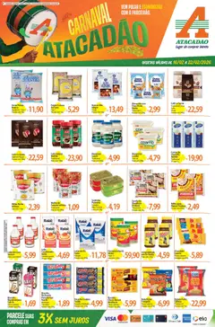 Pré-Visualização do folheto "Ofertas - PR" da loja Atacadão válido a partir de 16/02/2026