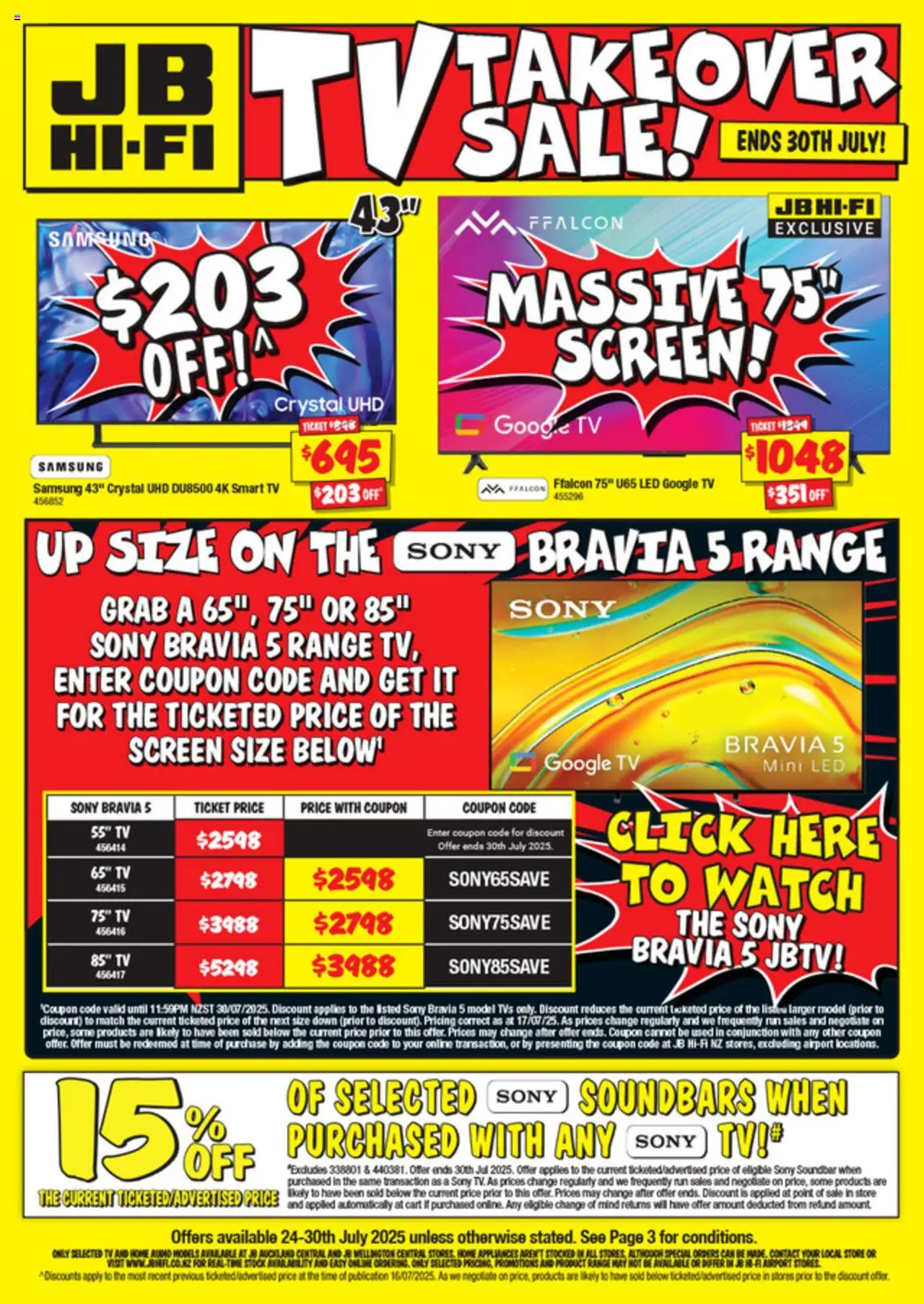 Catalogue JB Hi-Fi catalogue valid from 24 Jul 2025 - page 1