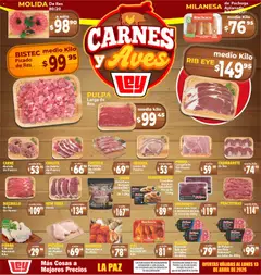 Vista previa las ofertas de la tienda Casa Ley - Casa Ley folleto Carnes y Aves La Paz desde el 11/04/2026 