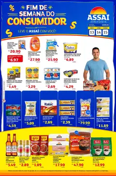 Pré-Visualização do folheto "Assaí Atacadista ofertas - AP" da loja Assaí Atacadista válido a partir de 13/03/2026