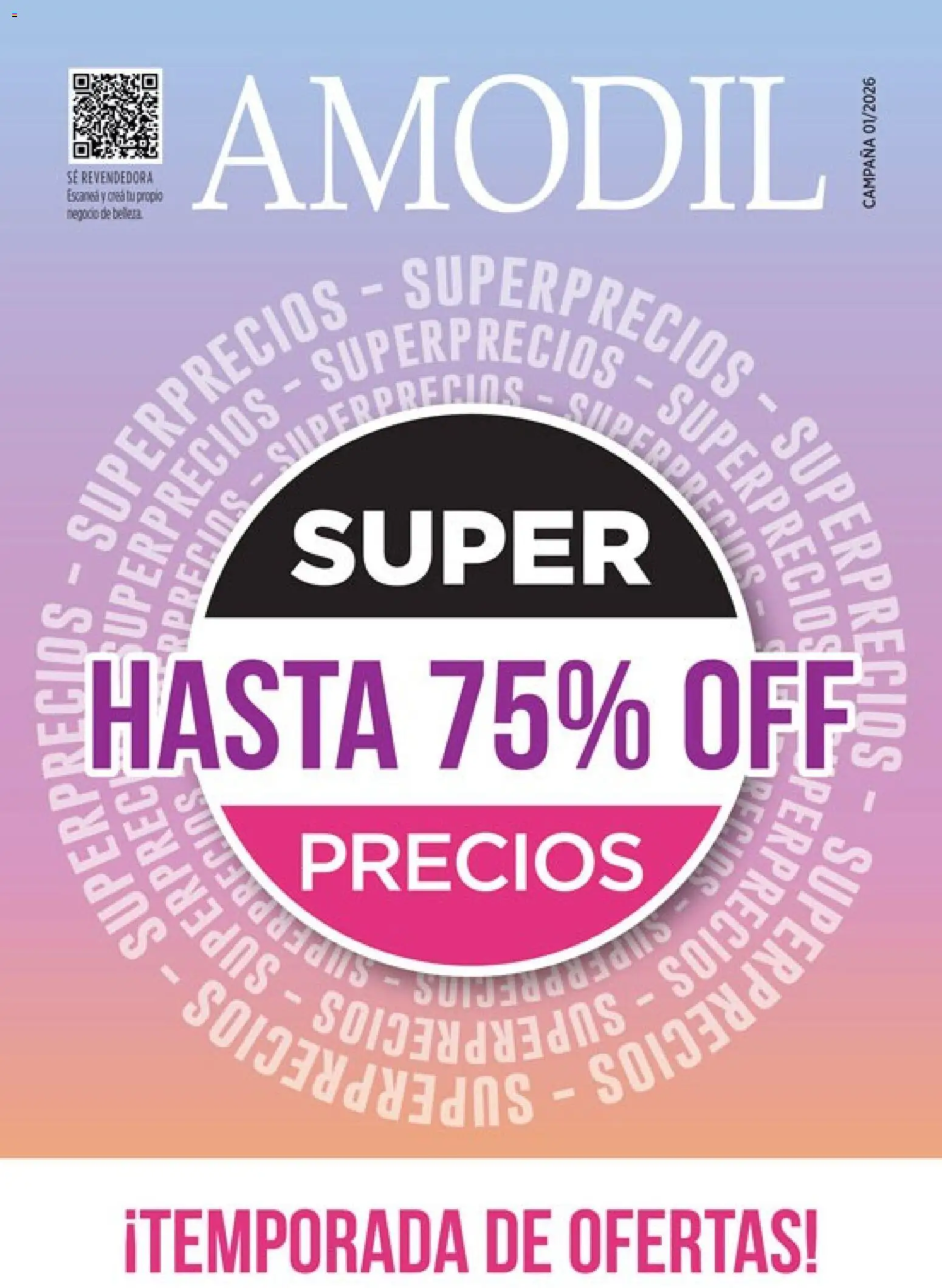 Vista previa del folleto de la tienda Amodil válido desde el 01/01/2026 