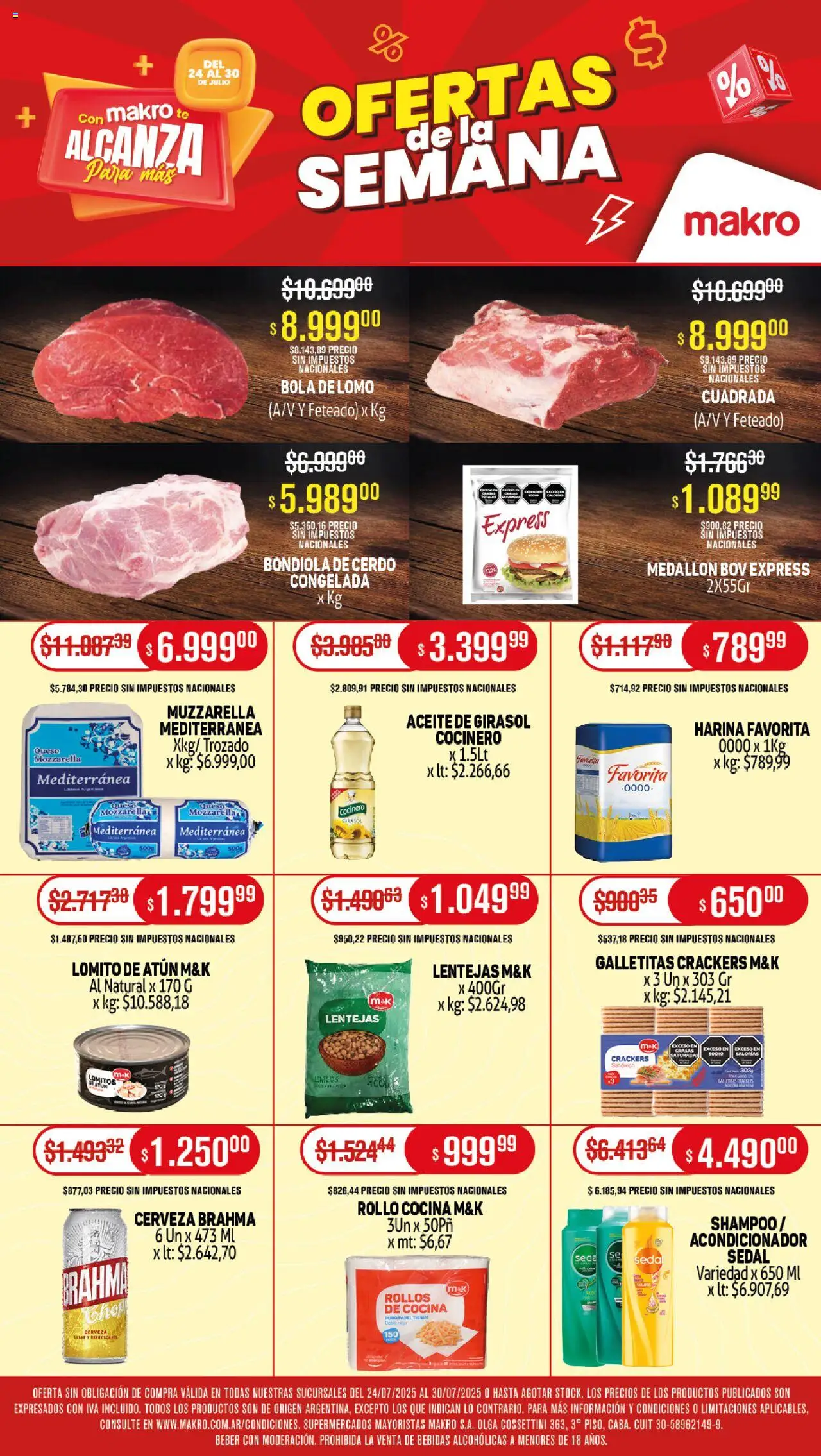 Makro Ofertas del 24/07/2025 >> Catálogo