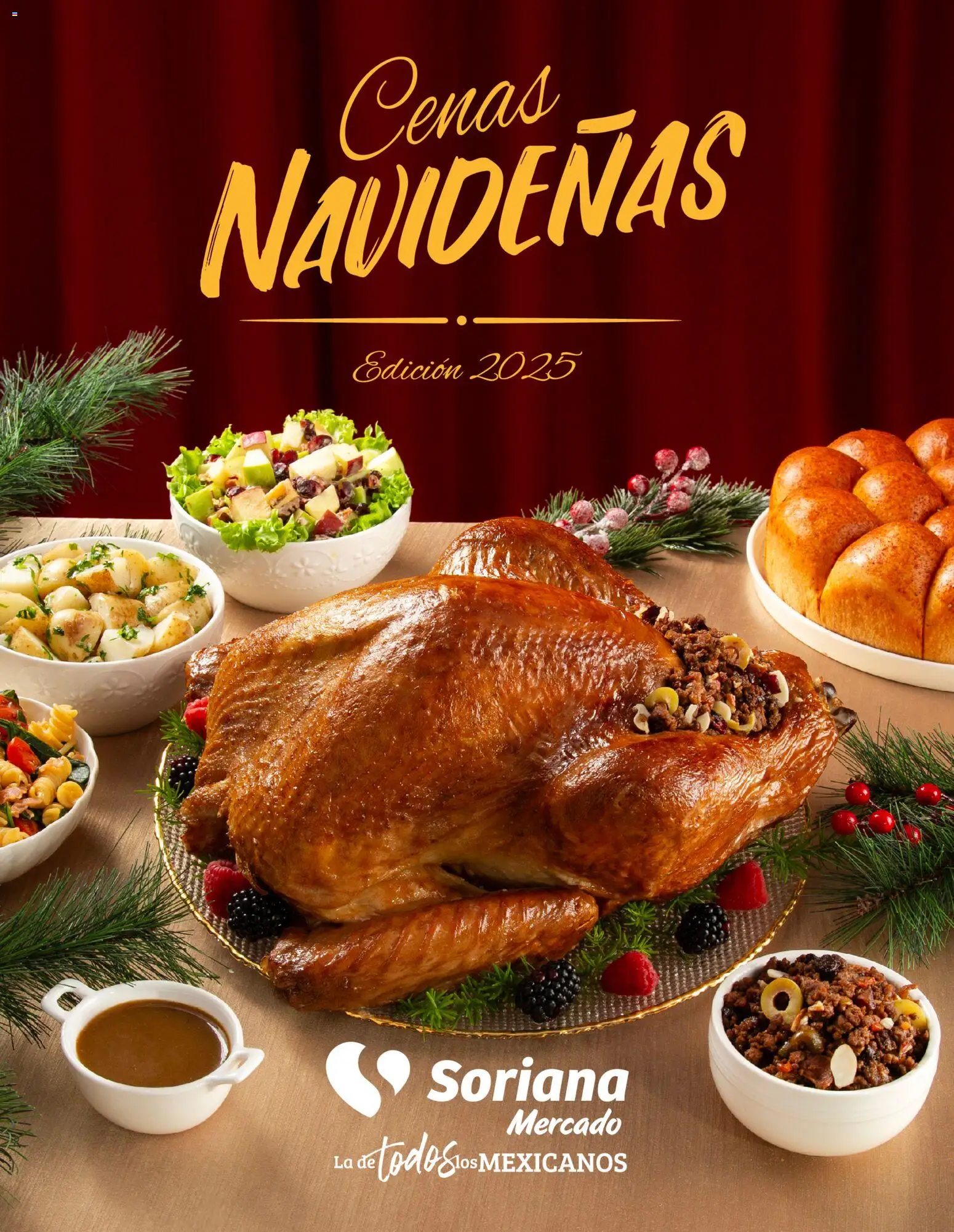 Vista previa las ofertas de la tienda Soriana - Cenas Navideñas Mercado Nacional desde el 05/12/2025 