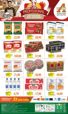 Pré-Visualização do folheto "Ofertas - DF" da loja Atacadão válido a partir de 19/01/2026