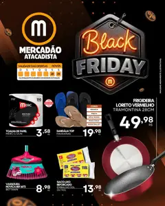 Pré-Visualização do folheto "Black Friday" da loja Mercadão Atacadista válido a partir de 28/11/2025