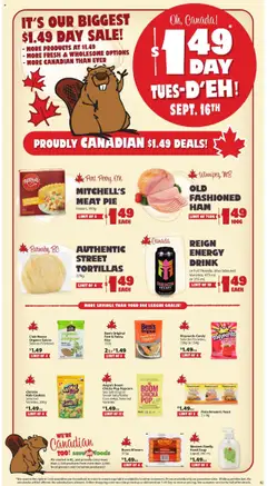 Preview of leaflet Weekly Flyer - AB from shop Save on foods is valid from Sep 11, 2025