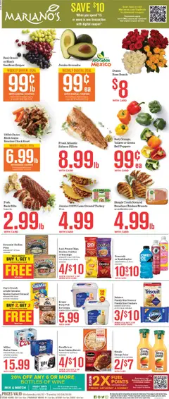 Ad Preview of Mariano's Weekly Ad from 10/22/2025
