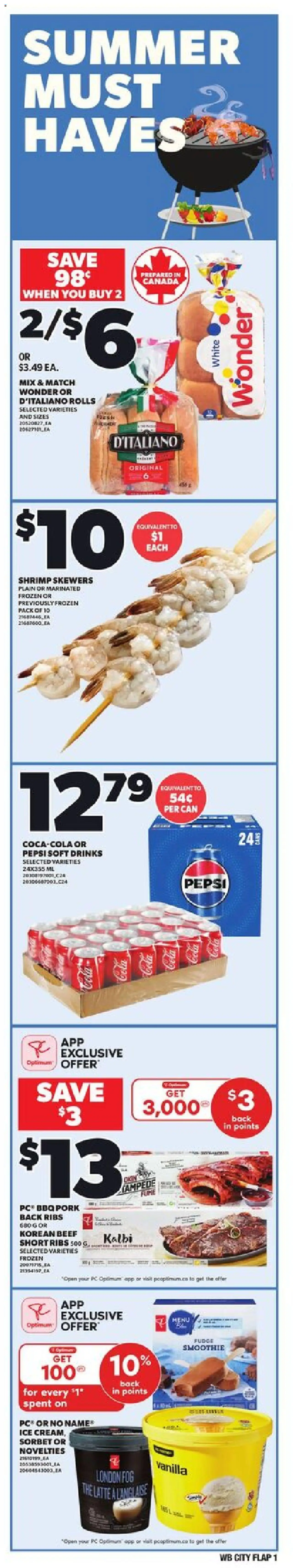 Loblaws flyer valid from Jul 31, 2025 - page number 1