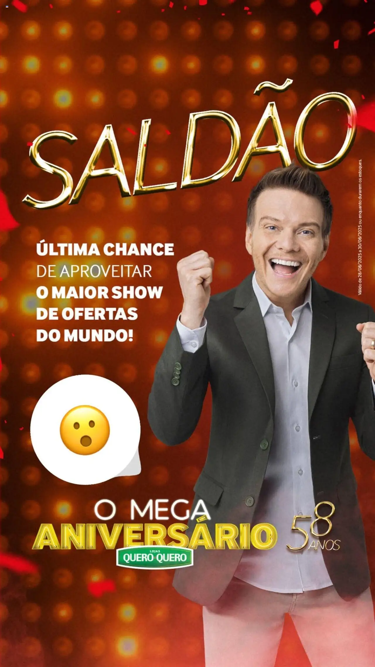 Lojas Quero-Quero folheto "Ofertas atuais" válido a partir de 28/08/2025 - número de página 1