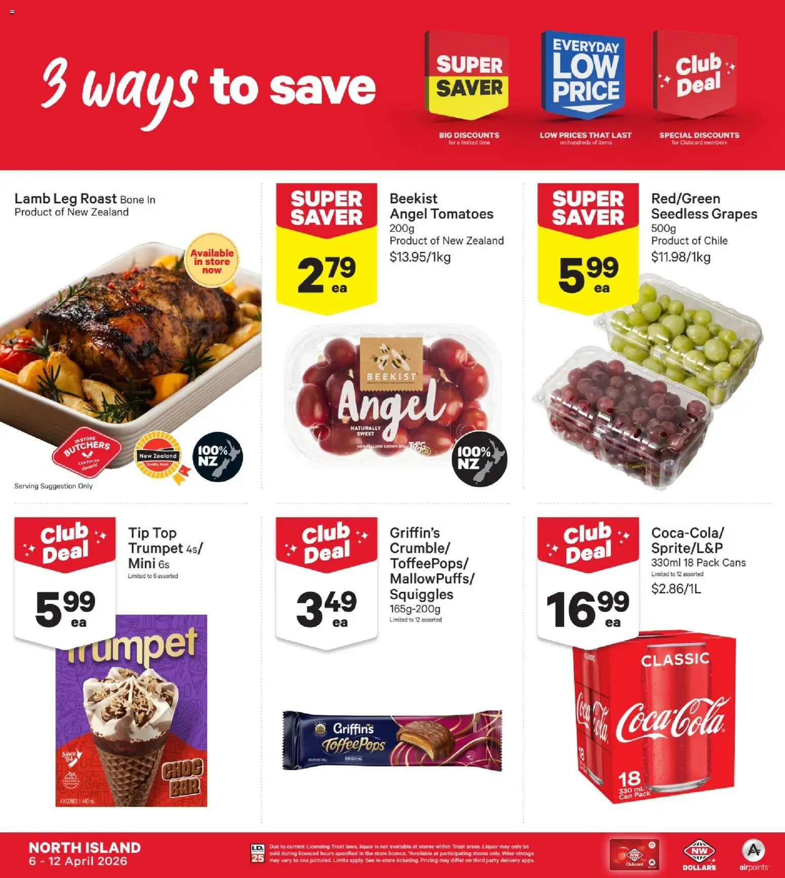 Preview of catalogue New World catalogue from shop New World valid 6 Apr 2026