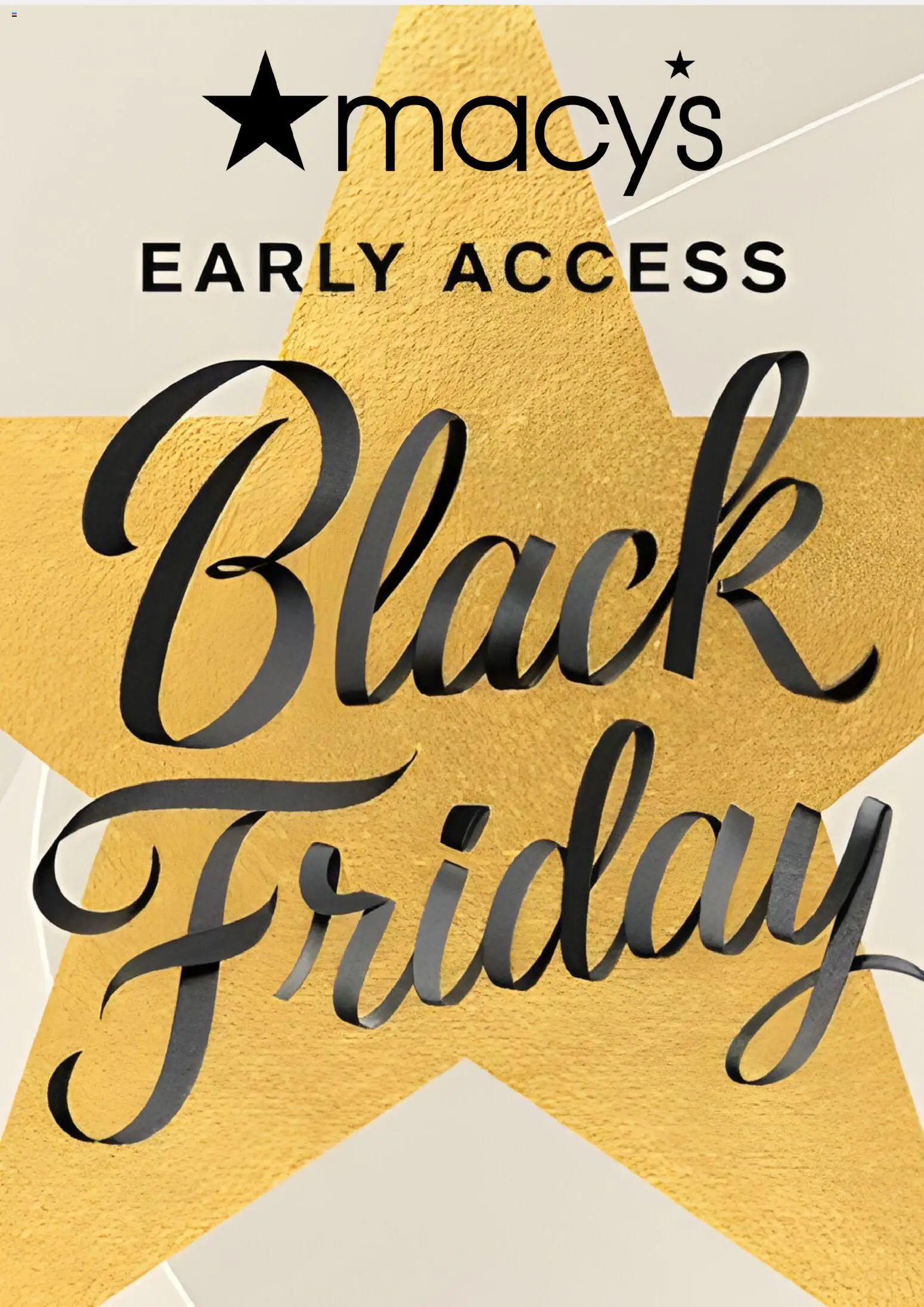 Ad Preview of Macy's Black Friday from 11/10/2025
