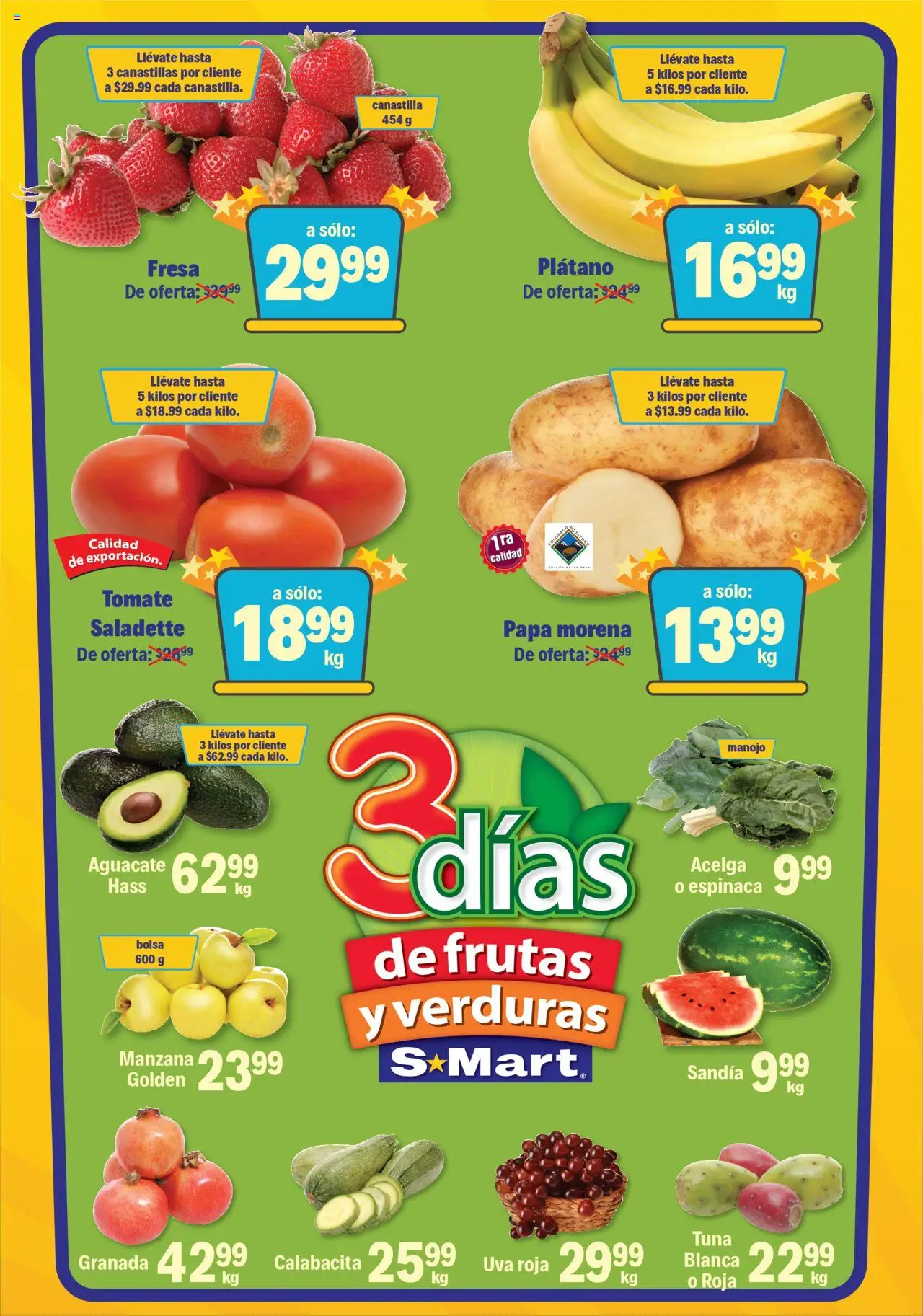 Folleto - Matamoros S-Mart y sus promociones válidas desde el 16/09/2025 - Número de página 1