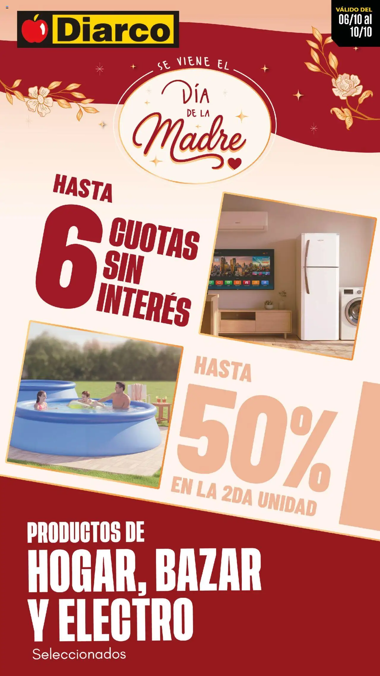 Diarco Ofertas Hogar, Bazar Y Electro del 06/10/2025 Online