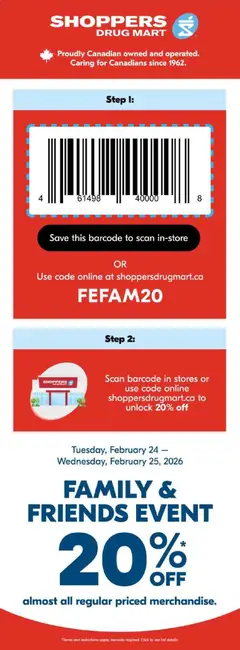 Preview of leaflet Event from shop Shoppers is valid from Feb 24, 2026