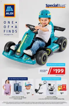 Preview of catalogue Aldi Specials Catalogue from shop Aldi valid 10/09/2025