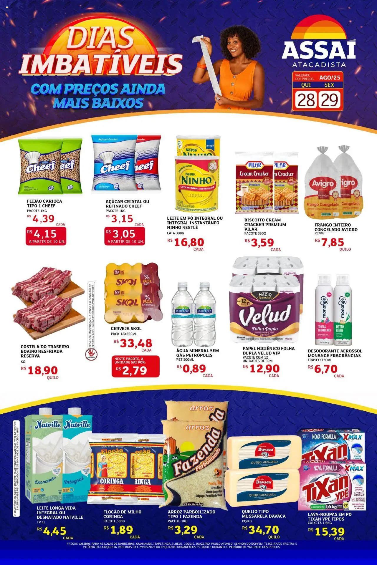 Assaí Atacadista folheto "Encarte - BA" válido a partir de 28/08/2025 - número de página 1