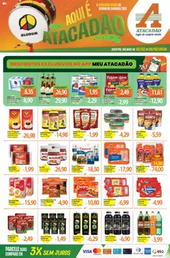 Pré-Visualização do folheto "Ofertas - SP" da loja Atacadão válido a partir de 02/02/2026