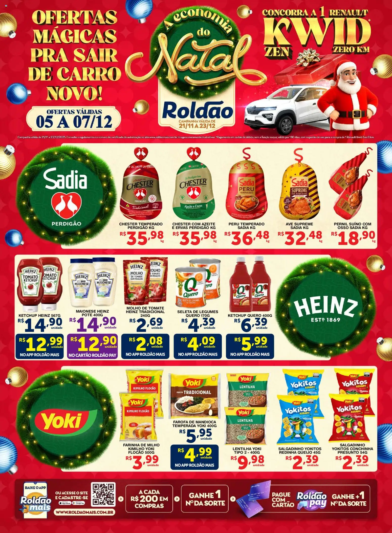 Pré-Visualização do folheto "Ofertas Festival de Natal" da loja Roldão válido a partir de 05/12/2025