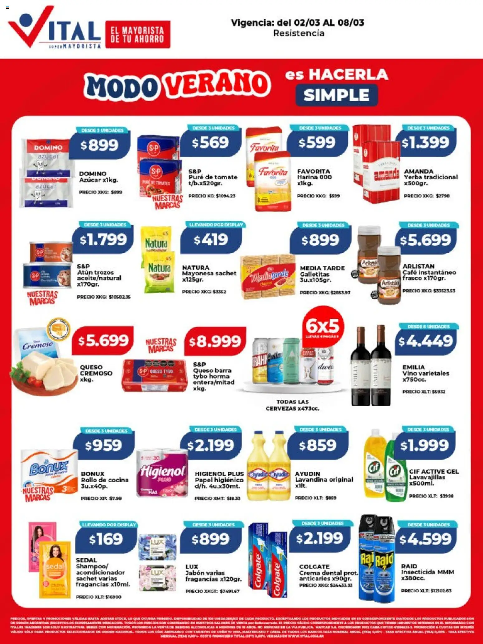 Vista previa del folleto de la tienda Vital válido desde el 02/03/2026 