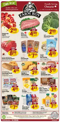 Preview of leaflet Farm Boy weekly flyer / circulaire from shop Farm Boy is valid from Apr 09, 2026