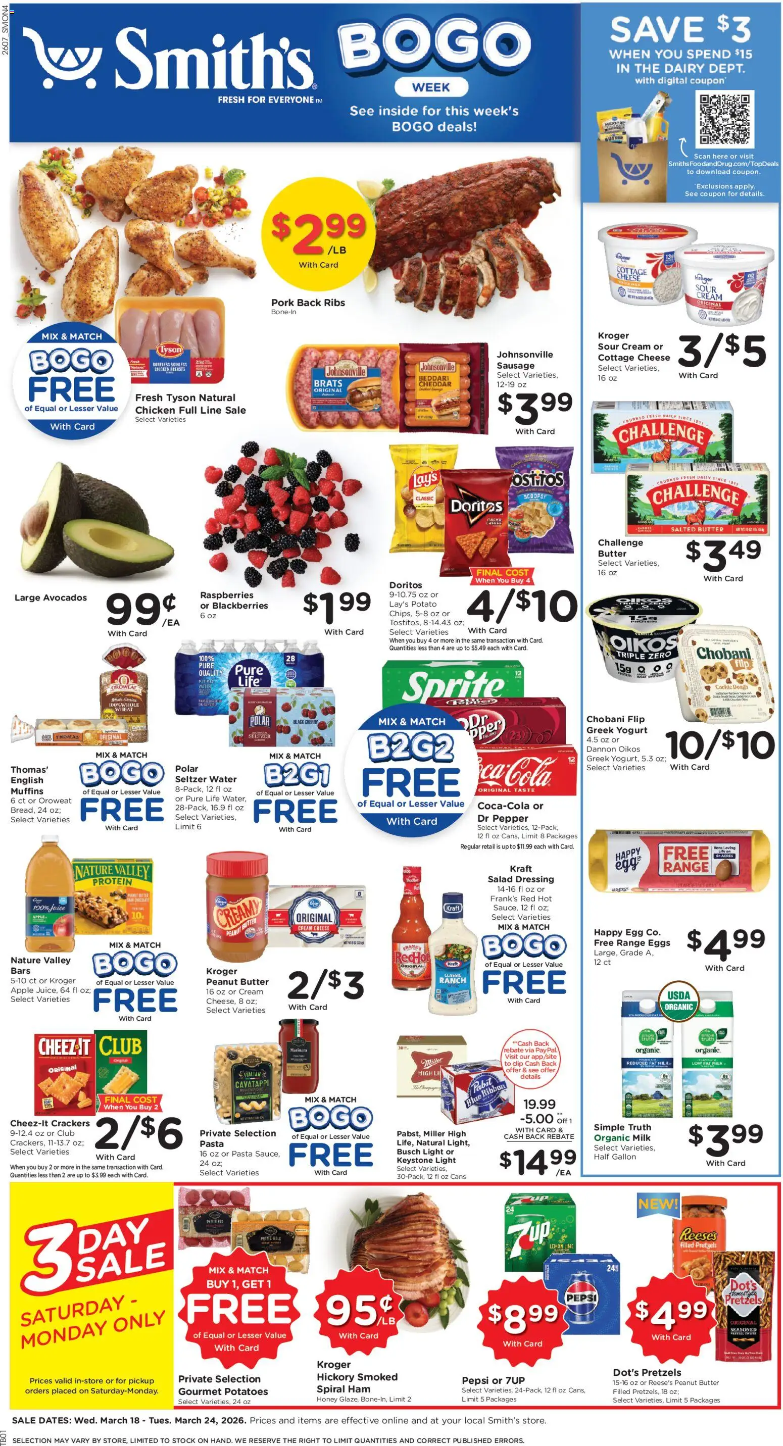 Ad Preview of Smith's Smith's Weekly Ad from 03/18/2026