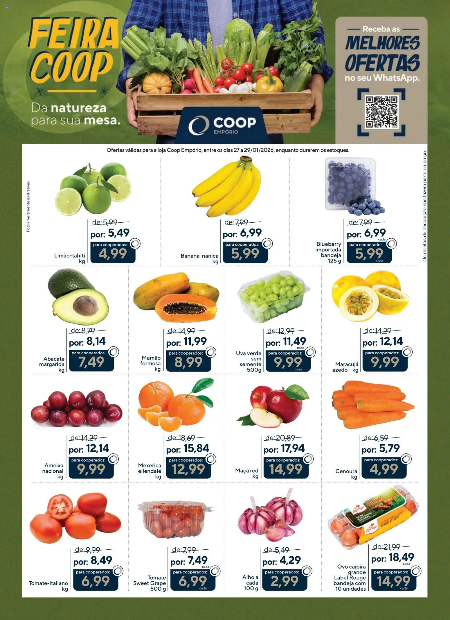 Pré-Visualização do folheto "Ofertas Terça a Quinta Empório" da loja Coop válido a partir de 27/01/2026