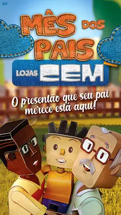 Pré-Visualização do folheto "Ofertas atuais" da loja Lojas Cem válido a partir de 01/08/2025