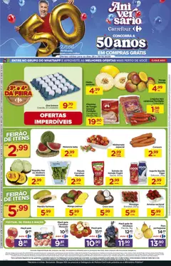 Pré-Visualização do folheto "Ofertas Feira" da loja Carrefour válido a partir de 28/10/2025