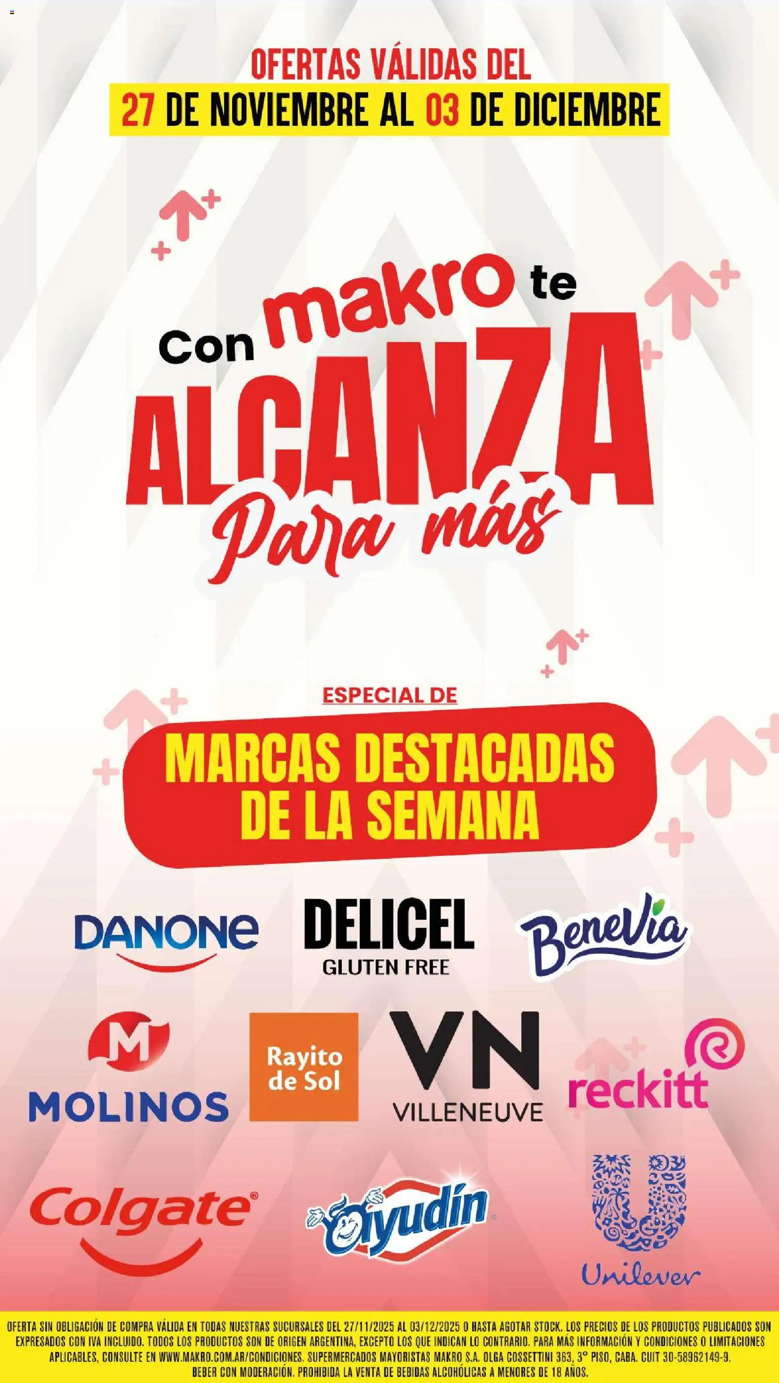 Vista previa del folleto de la tienda Makro válido desde el 27/11/2025 