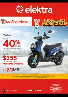 Vista previa las ofertas de la tienda Elektra - Catálogo desde el 30/01/2026 