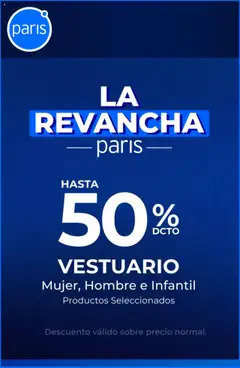Folleto de la tienda Paris válido desde el 09.10.2025 