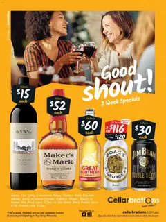 Preview of catalogue Cellarbrations catalogue TAS from shop Cellarbrations valid 20/04/2026