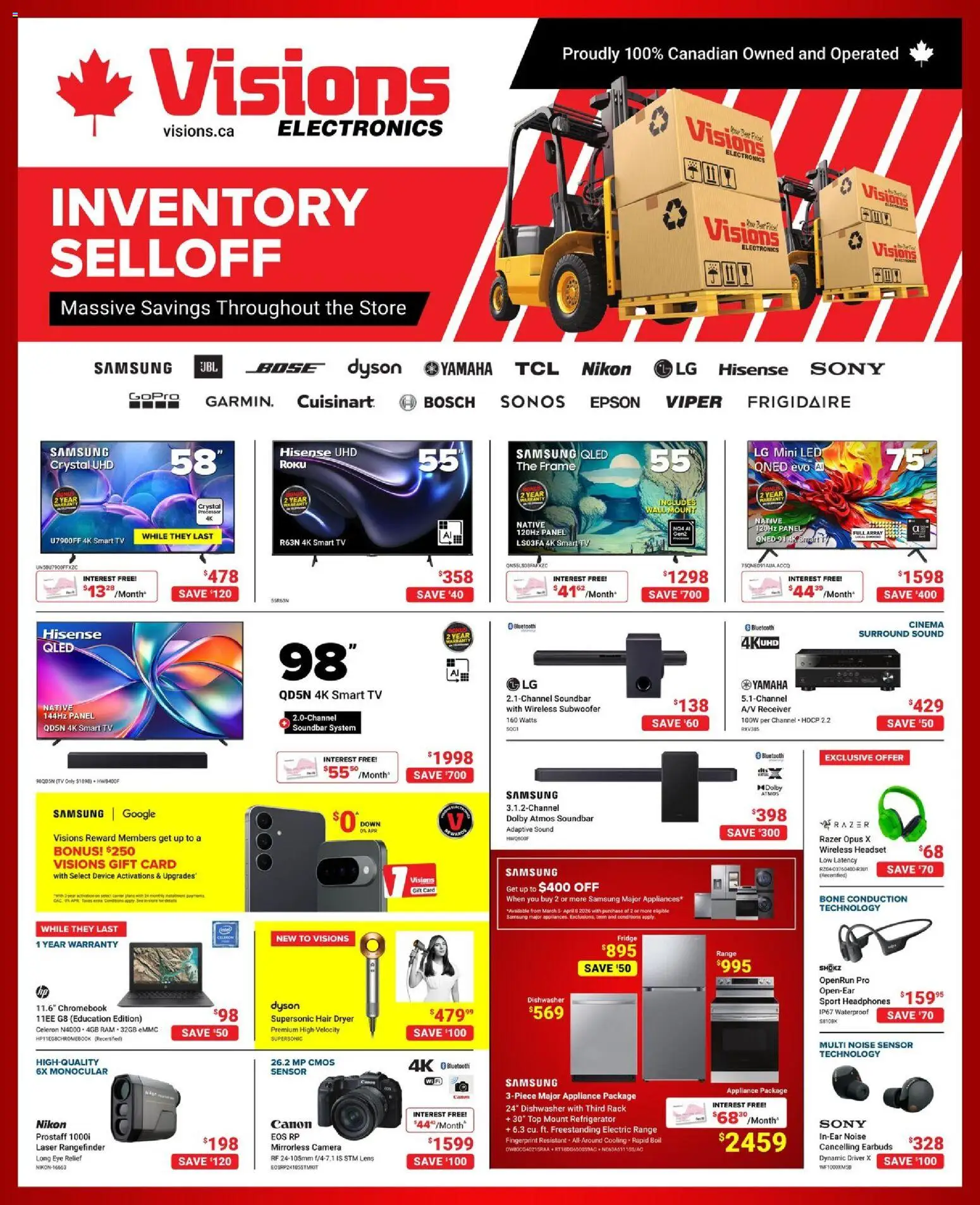Preview of leaflet Visions weekly flyer / circulaire from shop Visions is valid from Mar 13, 2026